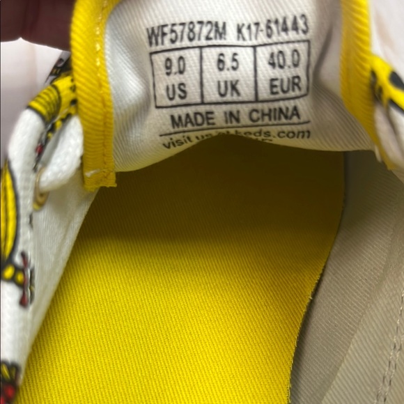 Keds x Little Miss Sunshine Yellow & White Sneakers.Limited edition. NWT. Size 9 - Picture 8 of 8